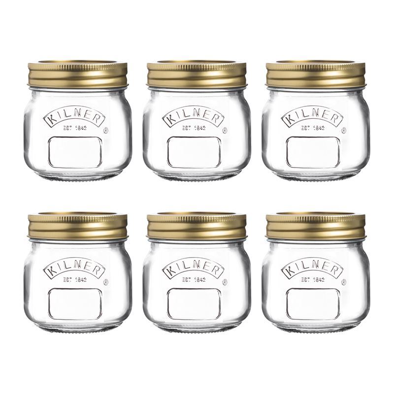 Kilner – Genuine Preserving Jar 250ml Set of 6