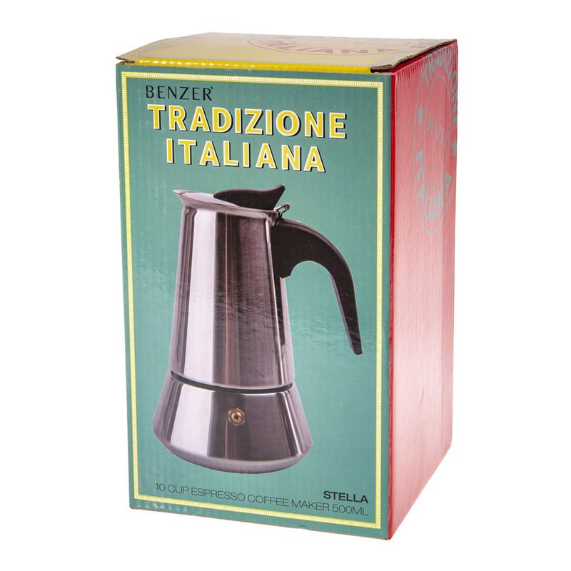 101-tradizione-italiana-by-benzer-8211-stella-stainless-steel-espresso-coffee-percolator-10-cup--2.jpg Tradizione Italiana by Benzer – Stella Stainless Steel Espresso Coffee Percolator 10 Cup