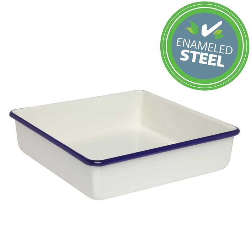 Wiltshire – Enamel Brownie Pan 23x23x5cm 2Ltr