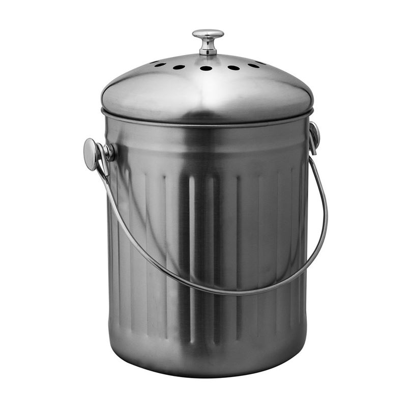 1037-avanti-8211-compost-bin-18x27cm-stainless-steel-5ltr--1.jpg Avanti – Compost Bin 18x27cm Stainless Steel 5Ltr