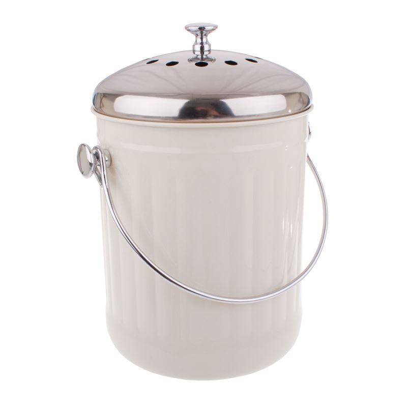 Appetito – Compost Bin 4.5Ltr White