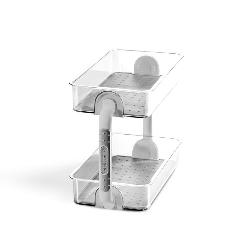 Made Smart – Clear 2 Tier Spice Organiser 26.4×12.6×18.3cm