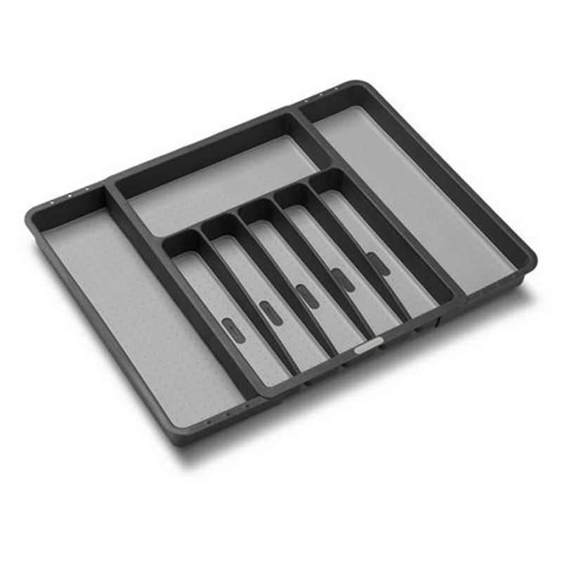MadeSmart – Expandable Cutlery Tray 40.79×33.66×5.08cm Granite