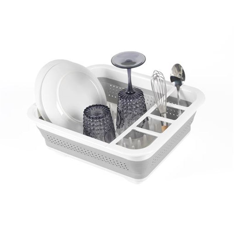 Made Smart – Small Collapsible Dishrack 36.8×31.5cm White