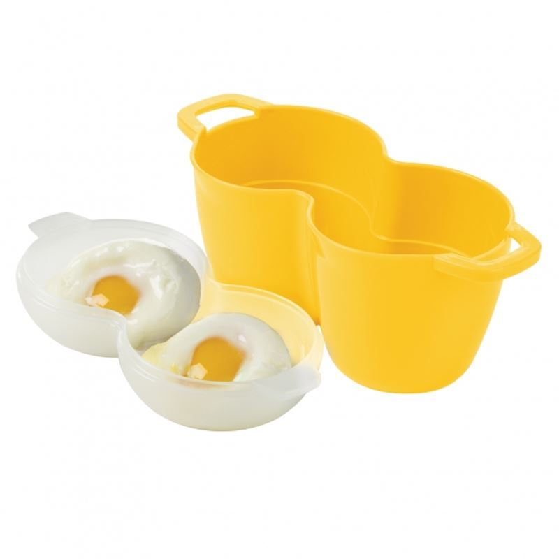Prep Solutions by Progressive – Microwave Poach Perfect 2 Egg Cooker