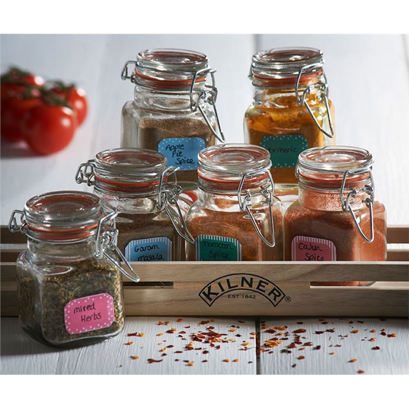 Kilner – Square Clip Top Spice Jar 70ml