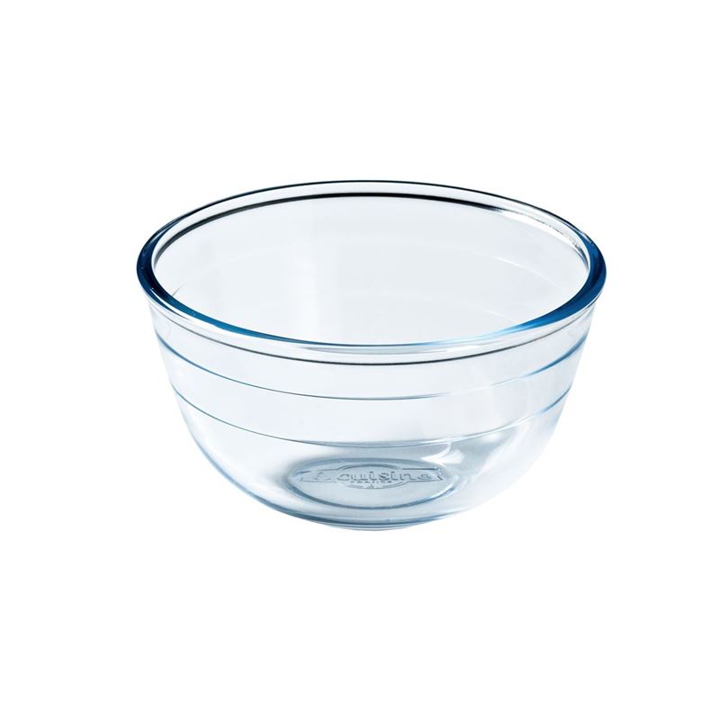 O’Cuisine – 17cm Glass Mixing Bowl 1Ltr (Made in France)