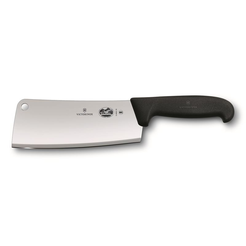 Victorinox – Kitchen Cleaver 18cm Fibrox Handle Black (Made in Switzerland)