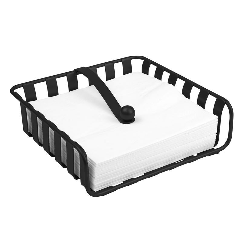 1151-spectrum-8211-striped-weighted-napkin-holder-black--1.jpg Spectrum – Striped Weighted Napkin Holder Black