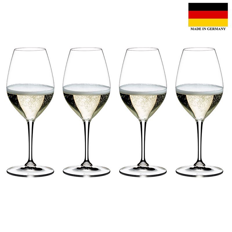 Riedel Vinum – Champagne Wine 4pc SPECIAL PACK (Made in Germany)