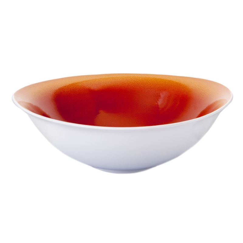 Benzer – Noosa Organic Sunset Orange Serving Bowl Large 31cm