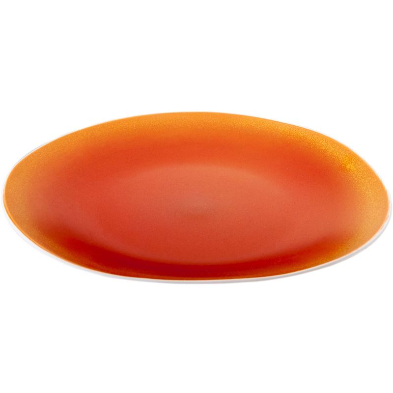 Benzer – Noosa Organic Sunset Orange Round Platter 32.5cm