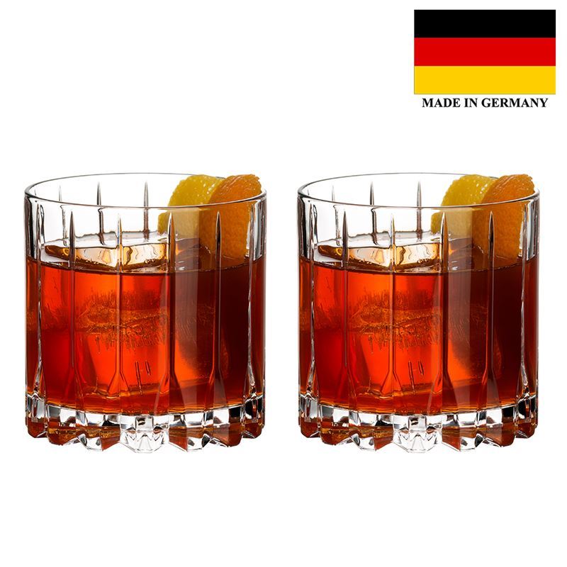 Riedel – Bar Drink Specific Glassware Rocks Glass Set of 2 (Made in Germany)