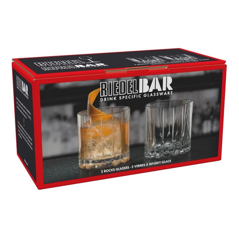 Riedel – Bar Drink Specific Glassware Rocks Glass Set of 2 (Made in Germany)