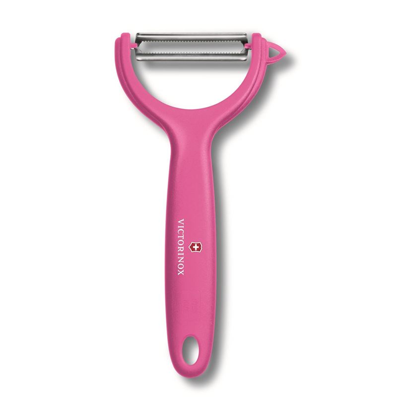 Victorinox – Y Shaped Tomato and Kiwi Serrated Peeler Pink (Made in Switzerland)