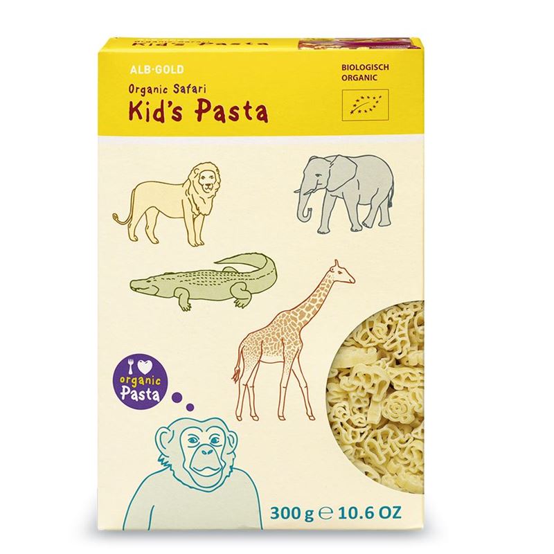 Alb-Gold – Organic Kids Pasta Safari 300g