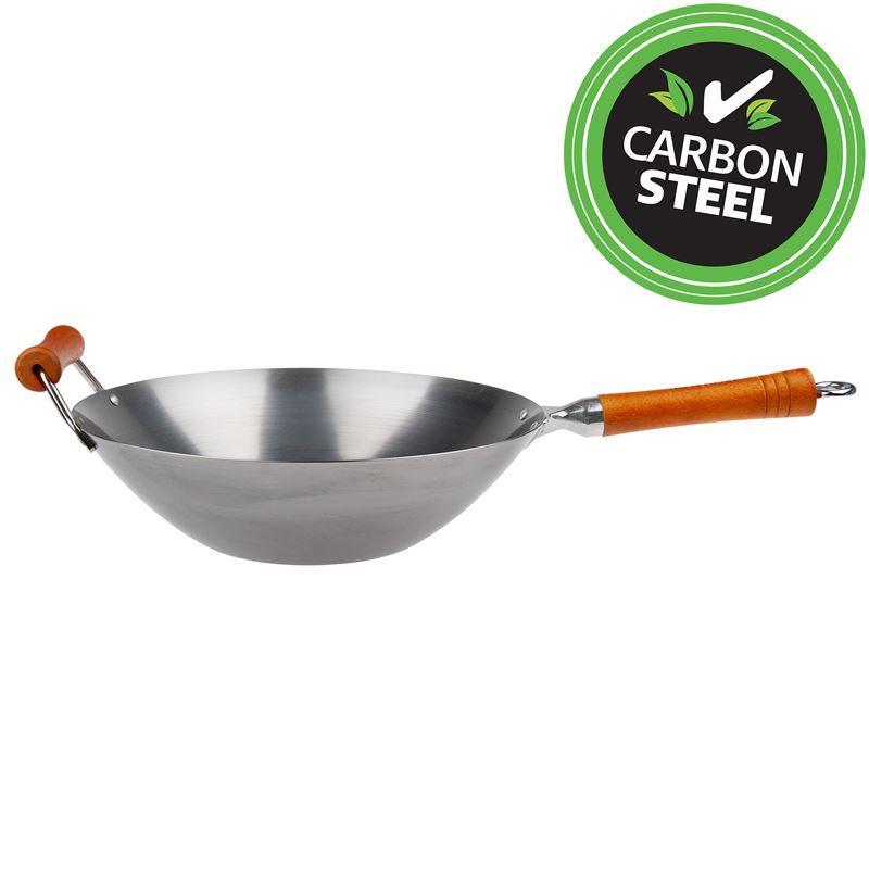 Ken Hom – Carbon Steel Wok 32cm
