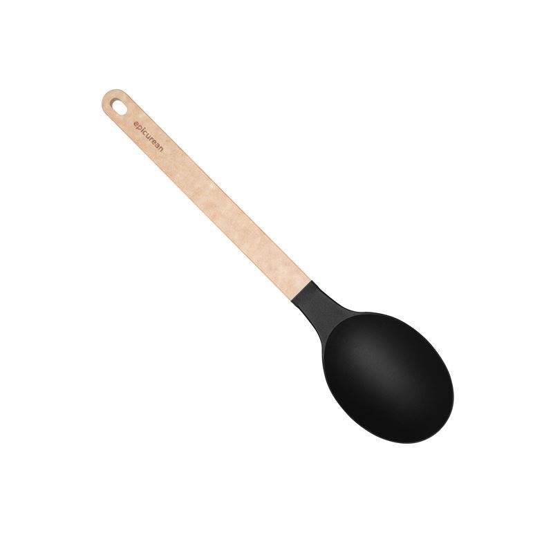 Epicurean – Gourmet Series Large Spoon 30cm Natural/Black (Made in the U.S.A)