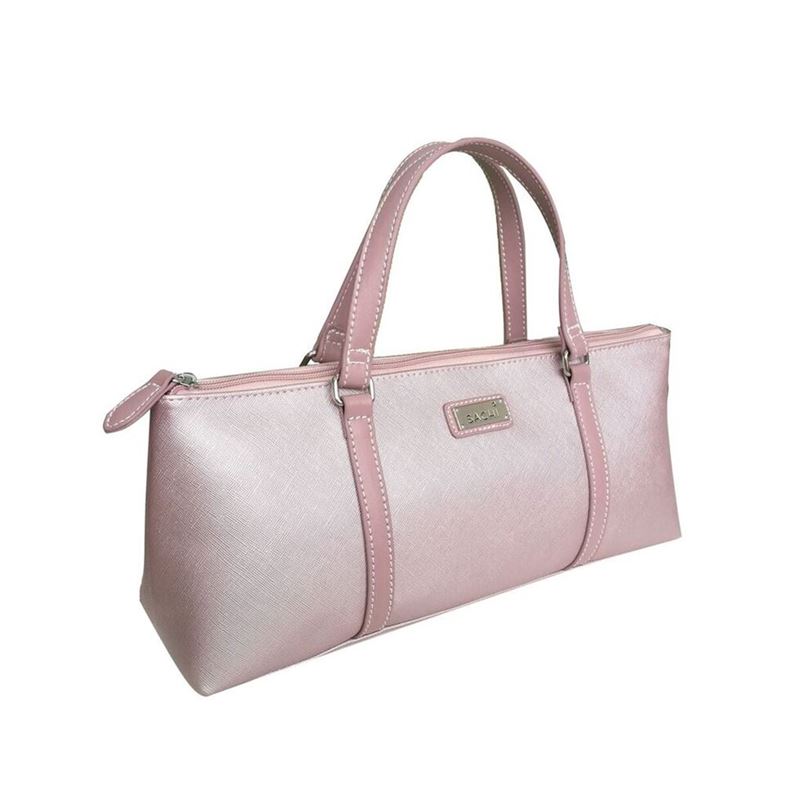 Sachi – Insulated Wine Purse Blush 36.5x15cm