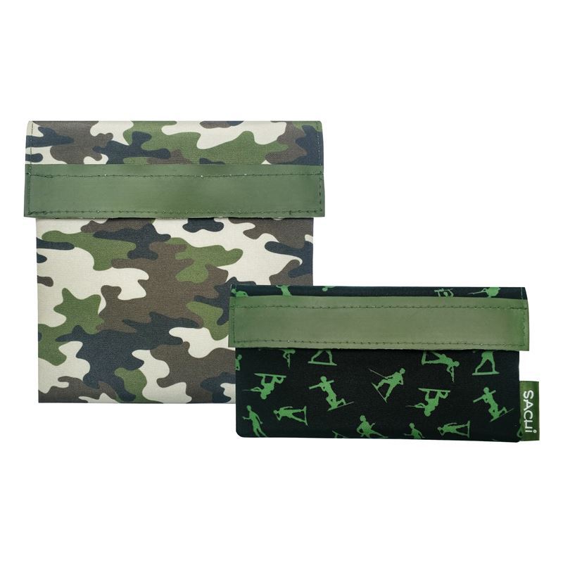 Sachi – Lunch Pockets Set of 2 Camo Green