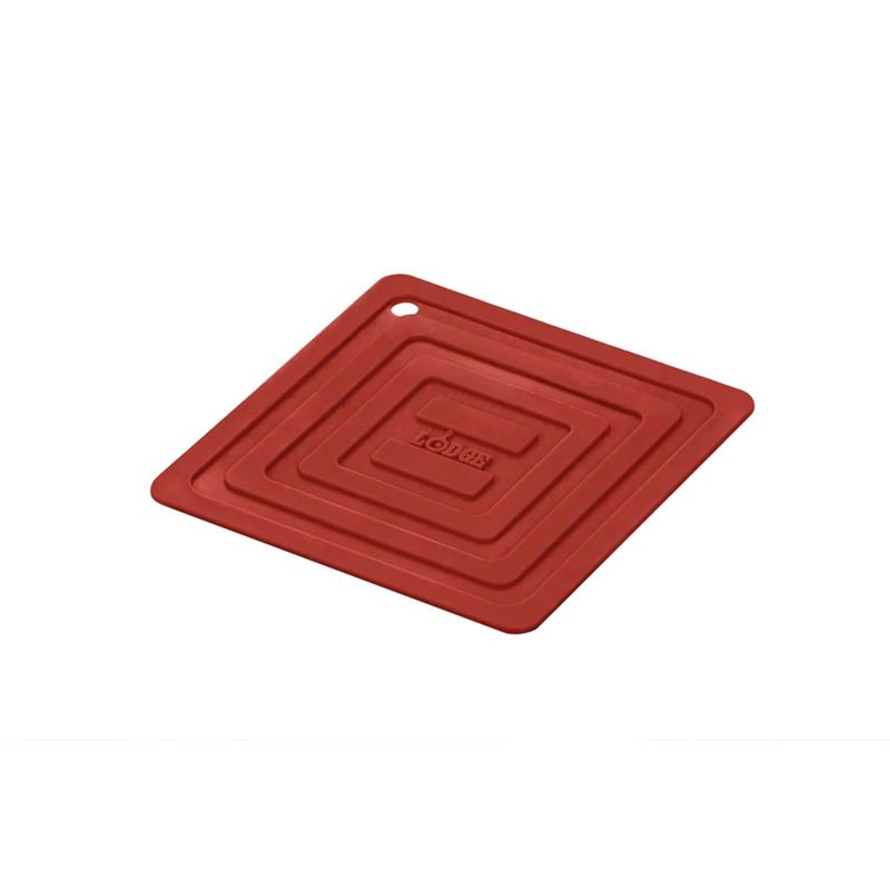 Lodge – Silicone Pot Holder Red 14.75cm Square
