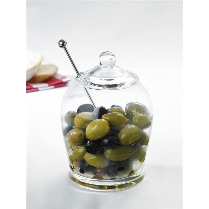 Davis & Waddell Napoli – Olive Jar with Spoon