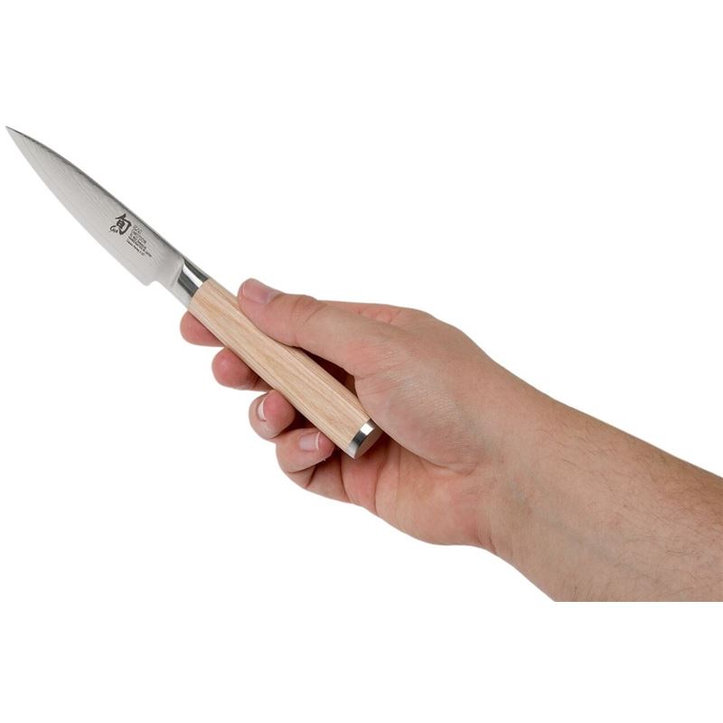 Shun – Classic White Paring Knife 8.9cm (Made in Japan)