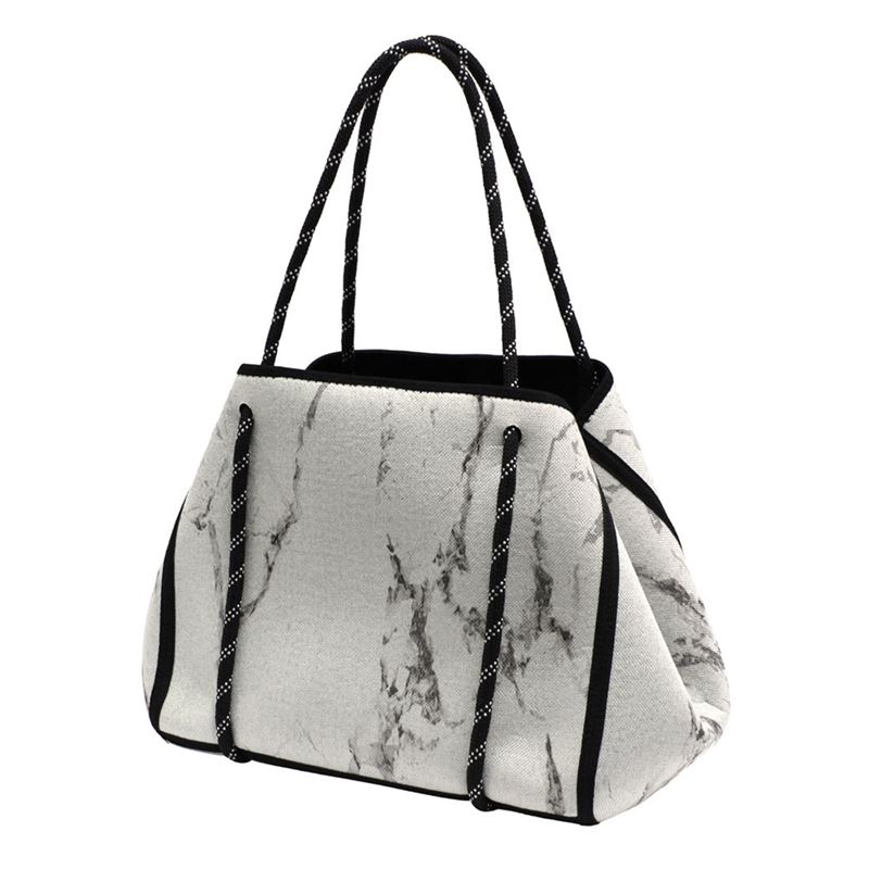 Iconchef – Neoprene Market Tote White Marble 22Ltr