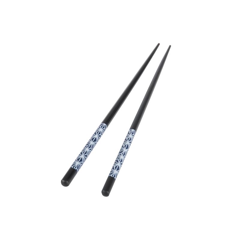 Benzer – Ecozon Bamboo Orient Collection Bamboo Chopsticks 5 Pairs 22.5cm Design 19
