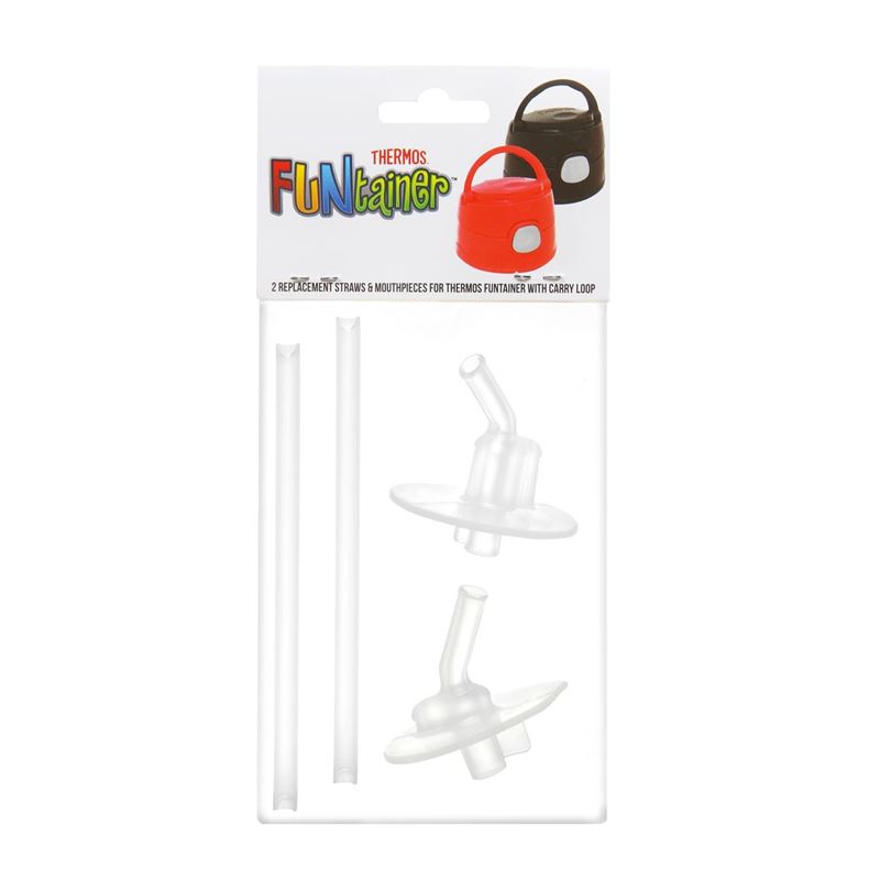 Thermos – FUNtainer REPLACEMENT Straw and Mouthpiece 2pc Pack