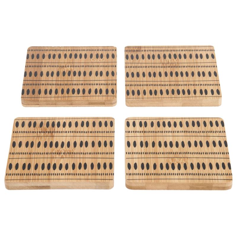 163-benzer-8211-ecozon-bamboo-aztek-bamboo-square-coasters-10cm-set-of-4--1.jpg Benzer – Ecozon Bamboo Aztek Bamboo Square Coasters 10cm Set of 4