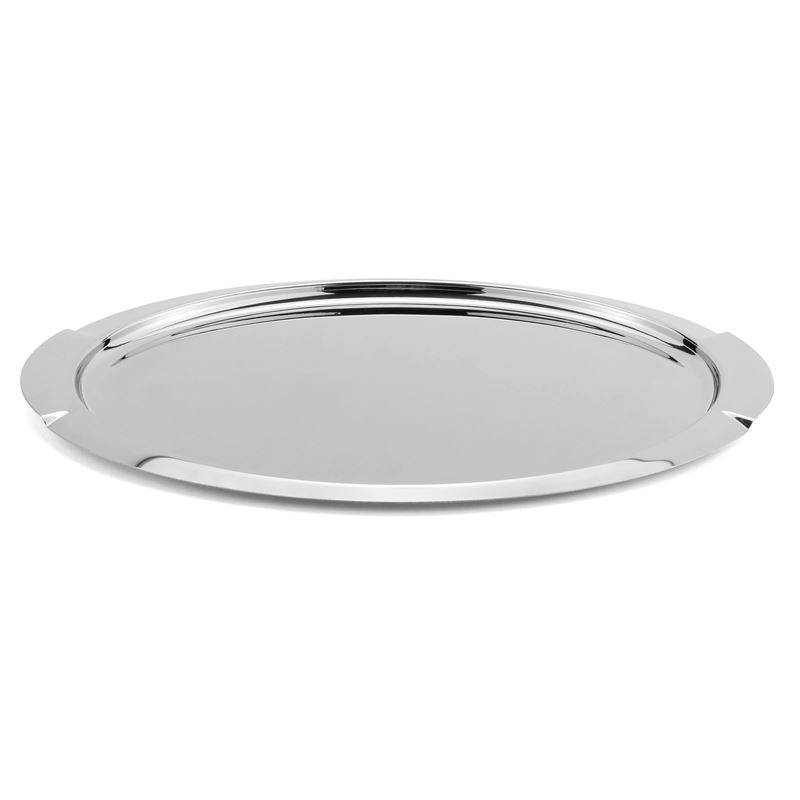 Zuhause – Maxim Deluxe Stainless Steel Oval Tray 50x30cm