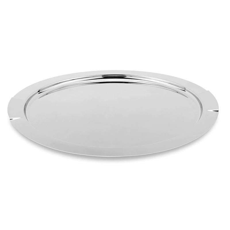 Zuhause – Maxim Deluxe Stainless Steel Round Tray 47cm
