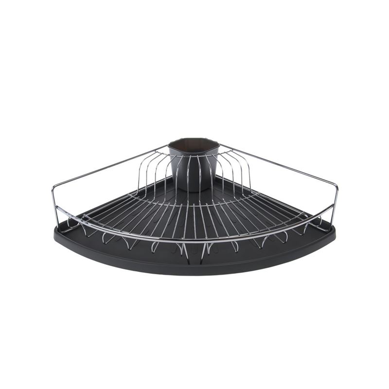 Zuhause – Korner Chrome Dishrack with Tray 37x37x11cm