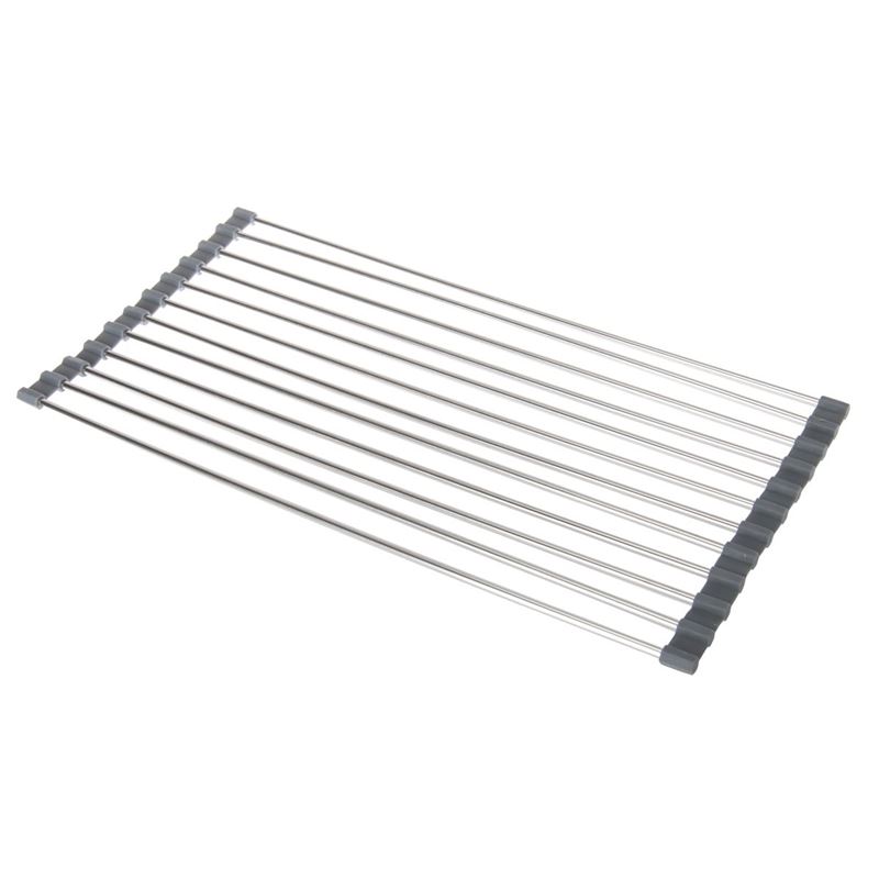 samsam – Roll-it Foldable Sink Drainer Extra Large 48x24cm Charcoal