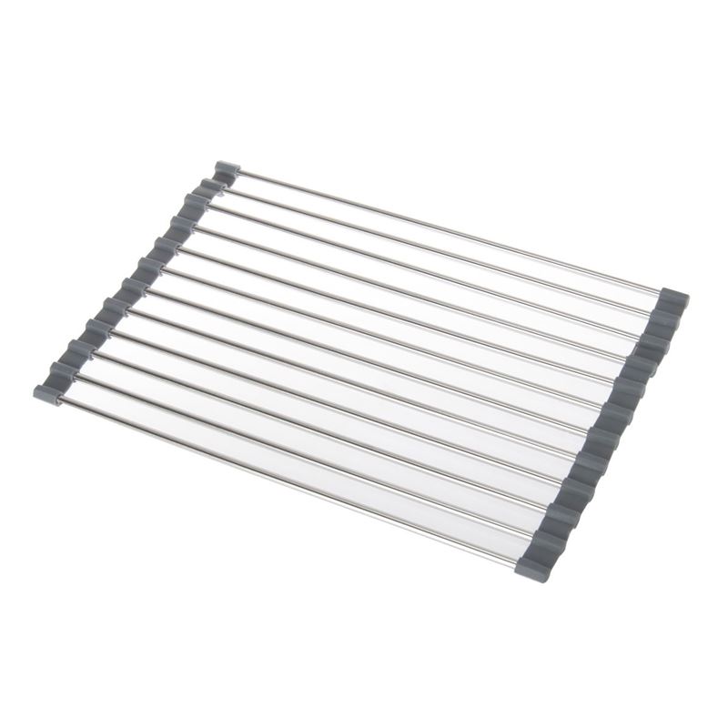 samsam – Roll-it Foldable Sink Drainer Large 36x24cm Charcoal