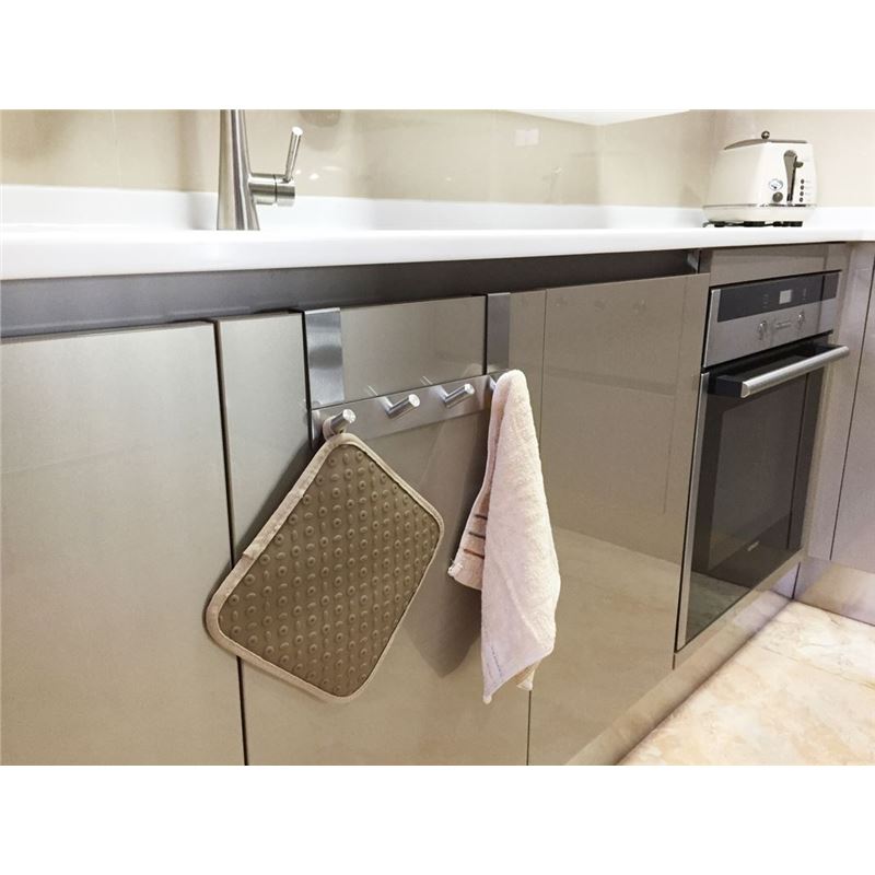 232-samsam-8211-hanger-stainless-steel-kitchen-door-rack-with-hooks--3.jpg samsam – Hanger Stainless Steel Kitchen Door Rack with Hooks
