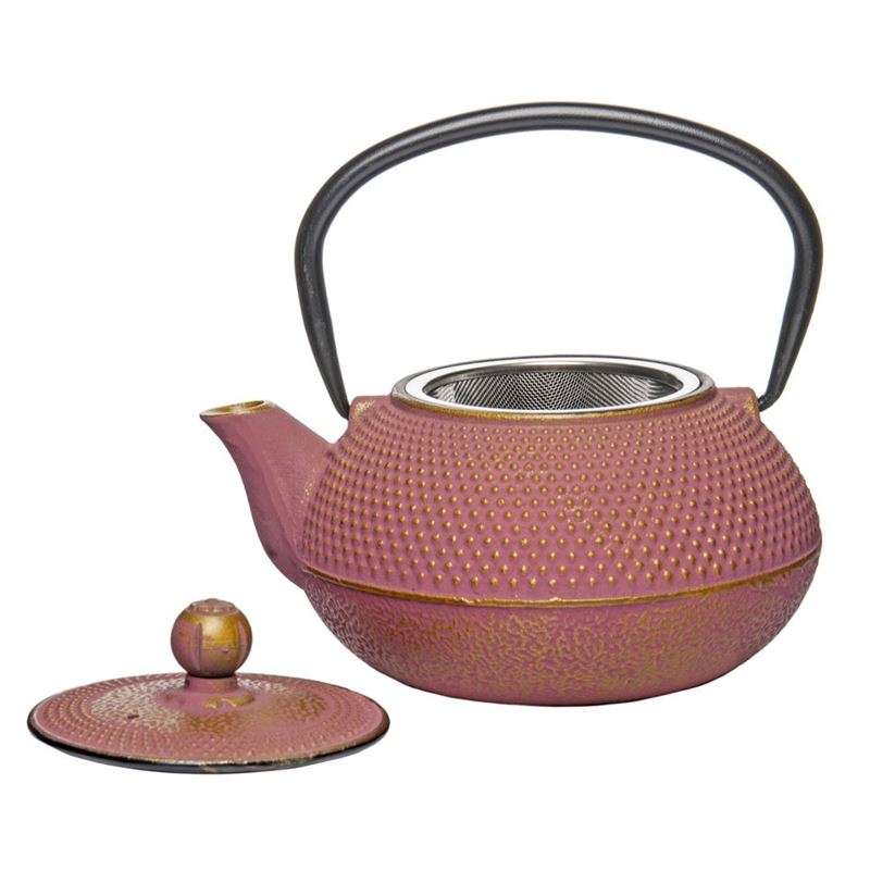 Benzer – Orient Express Zen Cast Iron Tea Pot Golden Pink 800ml