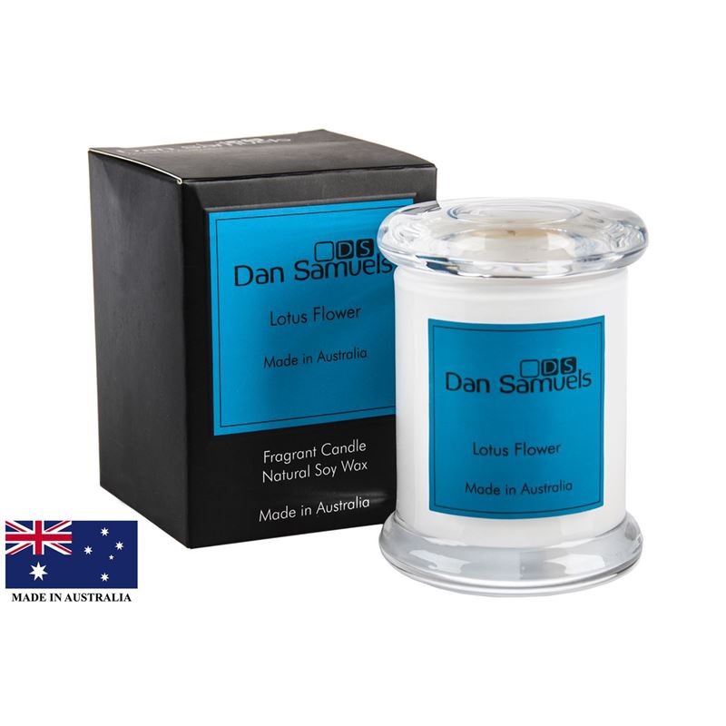 Dan Samuels – Mini Metro Jar Filled Candle Lotus Flower 50ml(Hand Made in Australia)