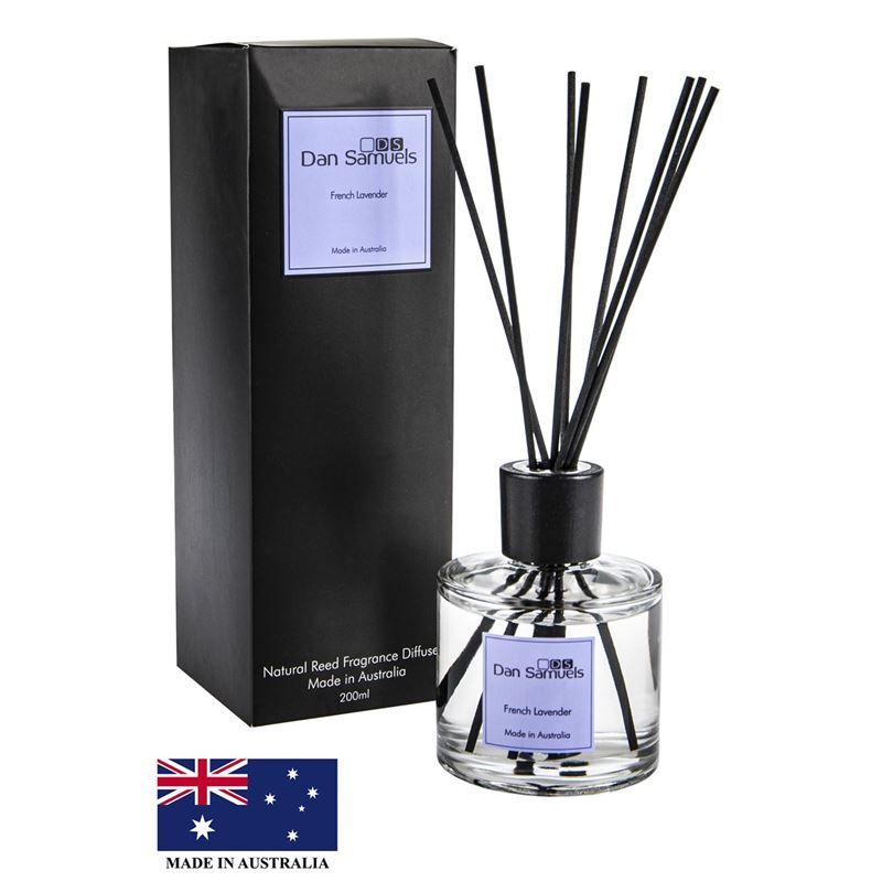 Dan Samuels – Room Diffuser Round 200ml French Lavender (Hand Made in Australia)