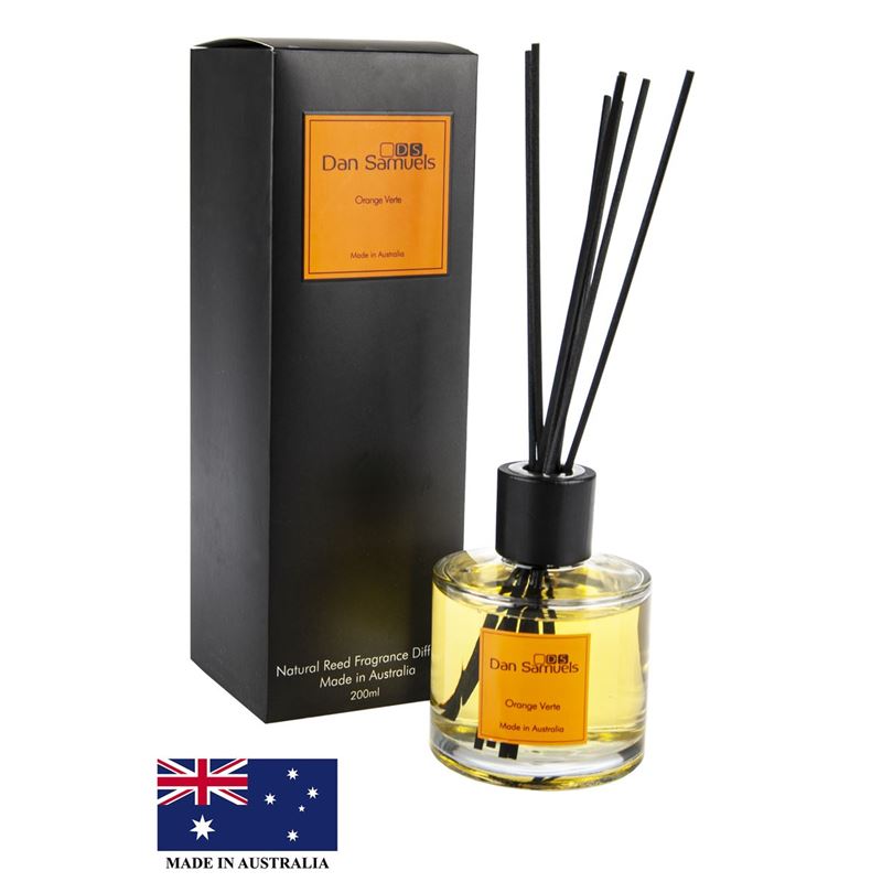 Dan Samuels – Room Diffuser Round 200ml Orange Verte (Hand Made in Australia)