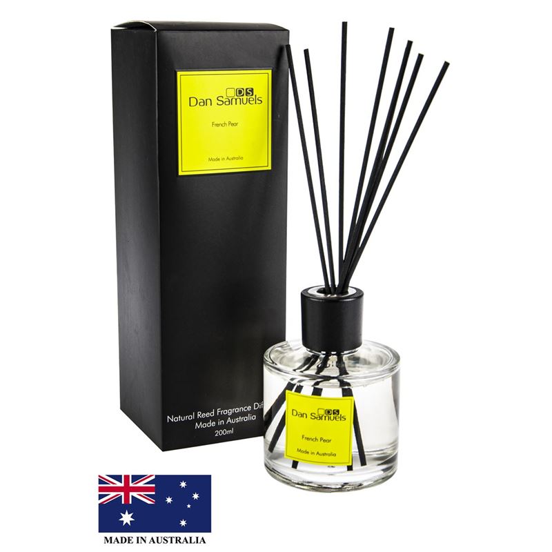 Dan Samuels – Room Diffuser Round 200ml French Pear (Hand Made in Australia)