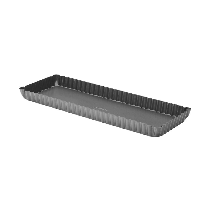 Pyrex – Platinum Non-Stick Loose Bottom Rectangular Dish 35.5×12.7×2.5cm