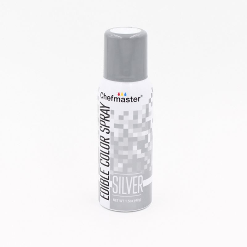 Chefmaster – Edible Food Spray – Silver 42gm