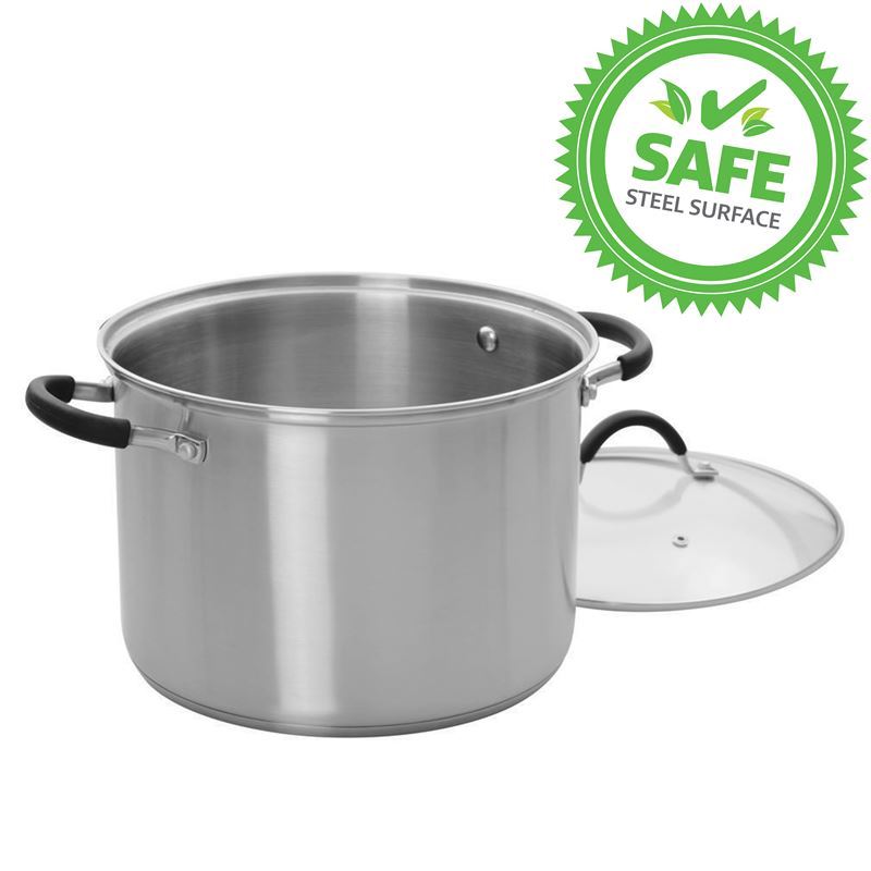 Pyrolux – Stainless Steel Stock Pot with Lid 30cm 17.6Ltr