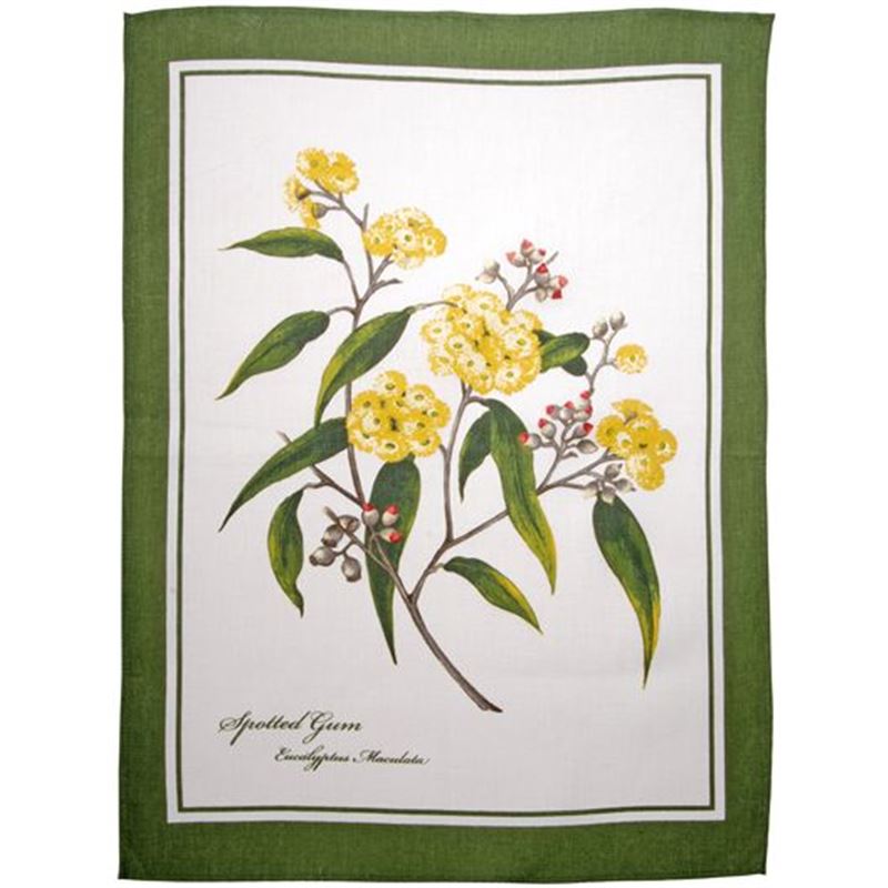 Dan Samuels – Australiana Linen Blend Tea Towel Spotted Gum – 50x70cm