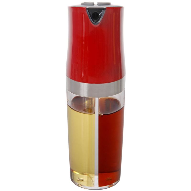 Zuhause – Kombi 2 in 1 Oil and Vinegar Pourer 19cm Red