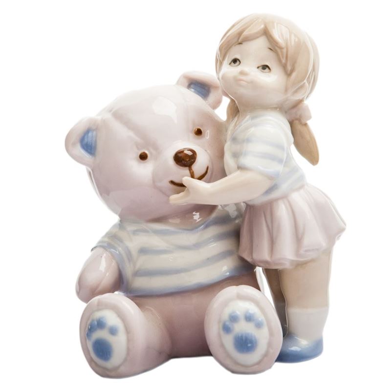 Dan Samuels – My Teddy Girl Porcelain Figurine 8cm