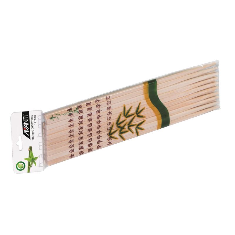 Avanti – 26.5cm Bamboo Chopsticks 10 Pairs