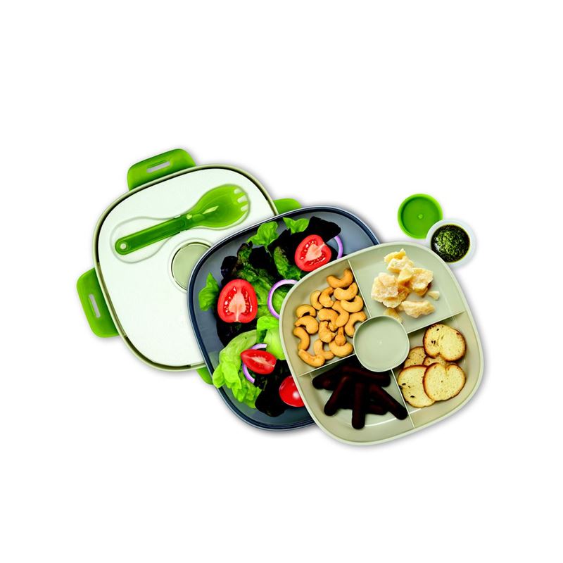 Avanti – Salad On the Go with Ice Pack and Dressing Tub